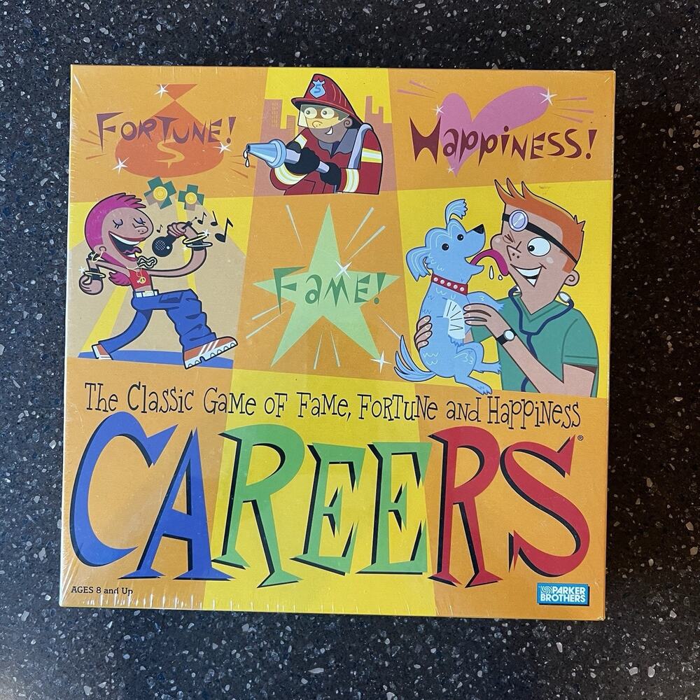 Careers The Classic Game of Fame Fortune and Happiness 2003 NEW! Factory Sealed